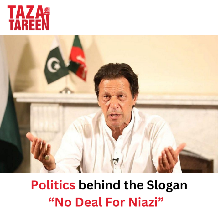 No deal with niazi